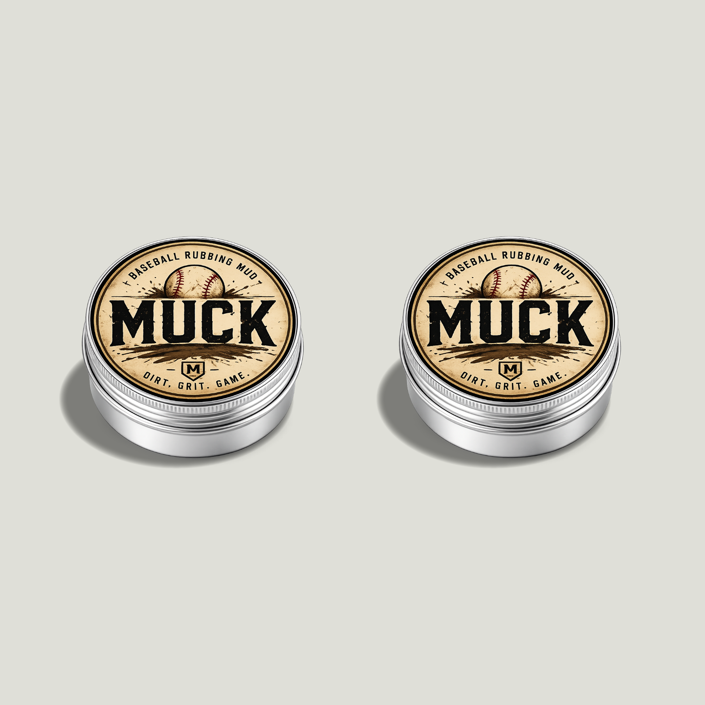 MUCK Baseball Rubbing Mud - 2 Pack